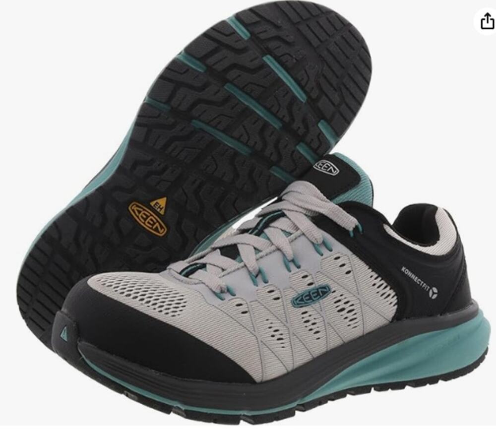 KEEN Utility Women's Vista Energy Low Height Composite Toe Work Shoes-Sz 9.5 New